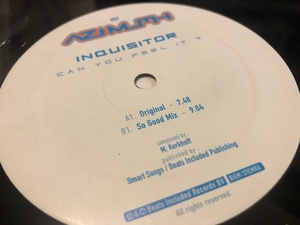 12”★Inquisitor / Can You Feel It? / プログレッシブ・ハウス！
