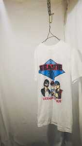 Vintage Beastie Boys Licensed to ill tour T-shirt 80s ビースティーボーイズ ライセンス トゥ イル ツアー Tシャツ ビンテージ バンドT