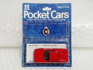 未開封+廃盤品+難あり　TOMY　Pocket Cars　Assortment No.1　No.4502　No.155-F35　Ferrari Dino 308 GTB　トミー