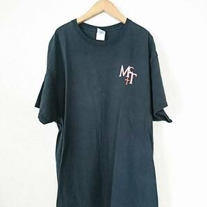 GILDAN 【 US古着ギルダンGILDAN 】半袖Tシャツ color黑 XL コットン 【 ロゴ文字 MCT 十字架 】 481-4F2005の画像1