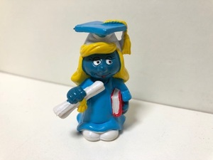 期間限定大幅値下げ！【 スマーフ PVC 】 SMURF スマーフェット 卒業 A / SCHLEICH シュライヒ SMURF SMURFETTE TOY PVC FIGURE V6-1-10