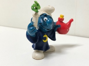 期間限定大幅値下げ！【 スマーフ PVC 】 SMURF ヴィンテージ 科学者 魔法使い / SCHLEICH シュライヒ SMURF VINTAGE PVC FIGURE V6-21-30