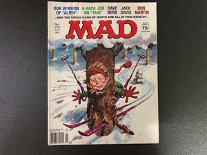  limited time large price decline! click post possible! 1980 year [ mud magazine ]MAD MAGAZINE magazine book@ Alfred E Newman comics VG-A-24