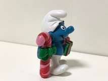 期間限定大幅値下げ スマーフ PVC フィギュア SMURF プレゼント 杖 ステッキ / SCHLEICH シュライヒ VINTAGE PVC FIGURE V6-101-110_画像2