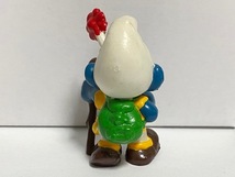 【 スマーフ PVC フィギュア 】 SMURF ヴィンテージ 山登り 登山 お花 杖 / SCHLEICH シュライヒ SMURF VINTAGE PVC FIGURE V19-141-150_画像4