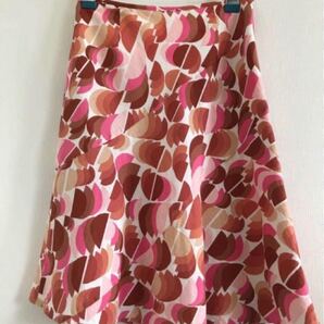 Aライン膝丈スカート