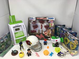 G982★ジャンク 男の子おもちゃ まとめ売り トコトコロボットボム(動作確認済) ATMBANK 弾ケシ バチ魂ディスク他 ※傷汚れ欠品欠損等有