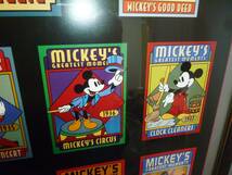 N3442tf Disney Framed Prints Mickey's Greatest Moments 額装ポスター ディズニー ミッキーマウス_画像5