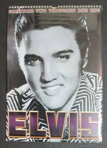 【新品/輸入品/2001年度カレンダー/30cm×42cm】ELVIS PRESLEY/ELVIS Calendar 2001