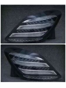  Mercedes * Benz W205 C Class AMG w222 latter term specification ru clear tail lamp tail light sequential black 