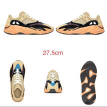 アディダス オリジナルス イージー ブースト 700 エンフレイム アンバー 27.5 ADIDAS ORIGINLAS YEEZY BOOST 700 ENFLAME AMBER GW0297_画像1