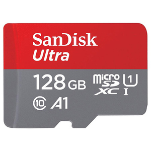 【ゆうパケット対応】SanDisk microSDXCメモリーカード SDSQUAR-128G-JN3MA 128GB