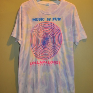ユーズド 90年代 LOLLAPALOOZA FESTIVAL 1991 JANE'S ADDICTION NINE INCH NAILS ICE-T BUTTHOLE ロラパルーザ フェスティバル Tシャツの画像1