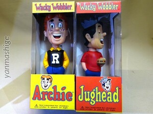  новый товар FUNKO арка -. нет ../.... арка - все 2 вида комплект Jughead and Archiewa ключ wabla- Bubble head Wacky Wobbler осмотр )POP