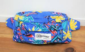 希少 80’s アメリカ製 美品 EASTPAK トロピカル柄ウエストバッグ