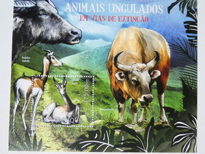 モザンビーク切手『動物』2012 B