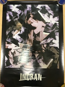 INORAN　LUNA SEA　ルナシー　イノラン　掲示品　非売品　サイン入り　B2ポスター