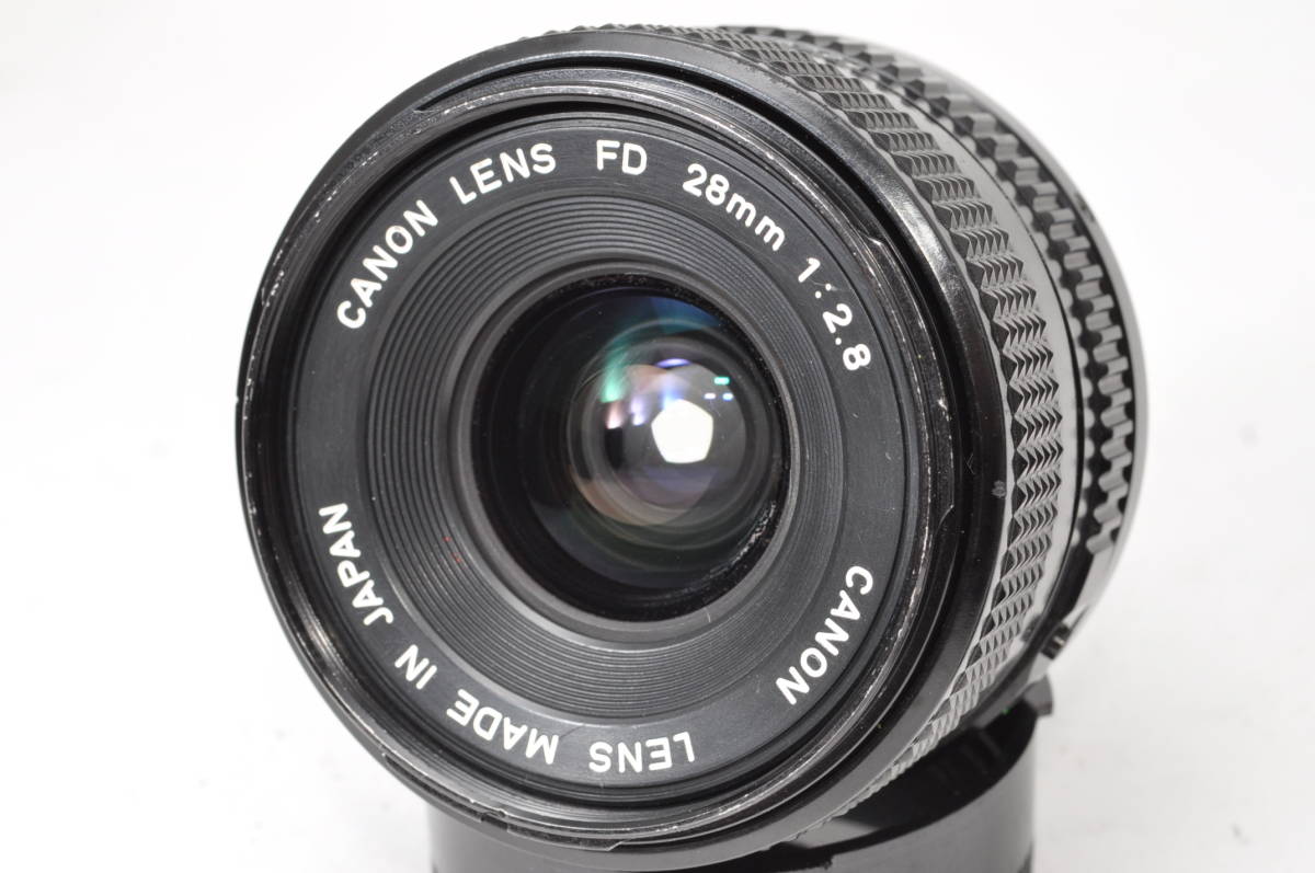 並品キャノンCANON NEW FD 28mm F2.8 【722676】 ♯A406 | JChere雅虎