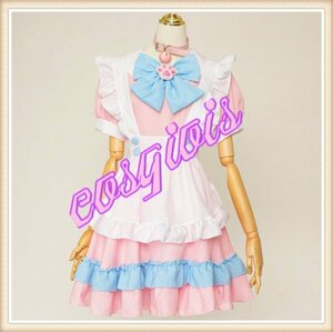 メイド服 コスチューム ロリータ lolita コスプレ衣装 イベント ハロウィン クリスマス レディース パーティー 週末ヒロイン コミケ