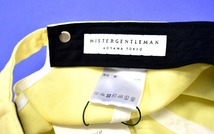 MISTERGENTLEMAN (ミスタージェントルマン) MRGTM CAP LOGO ロゴ 6パネルキャップ 帽子 YELLOW FREE 刺繍 ハット Mr.GENTLEMAN 日本製_画像7