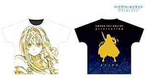 ソードアート・オンライン アリシゼーション アリス Ani-Art 第2弾 フルグラフィックtシャツ arma bianca アニメ SAO tシャツ