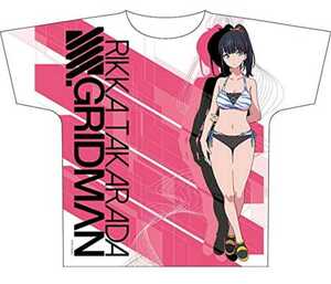 SSSS.GRIDMAN 宝多六花 フルグラフィックtシャツ コンテンツシード アニメ グリッドマン tシャツ