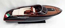●新品特価　精密級ボート Riva Rivamare 84cmL 完成品メタリックブラック_画像8