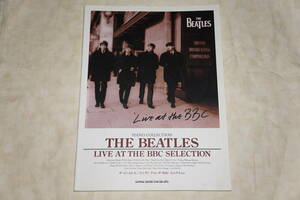 ●　THE BEATLES　ザ・ビートルズ　●　LIVE AT THE BBC SELECTION　ライヴ!! アット・ザ・BBC・セレクション　【 ピアノ・コレクション 】