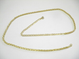  new goods * chain attaching belt * gold group color 