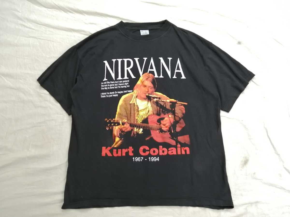 最愛 カート・コバーン 希少 デッドストック級 90s◎Nirvana