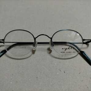 送料無料　未使用 　eightGの眼鏡フレーム 丸眼鏡　丸めがね　丸メガネ　ラウンドフレーム　強度近視　小径レンズシェイプ　４０□２２　