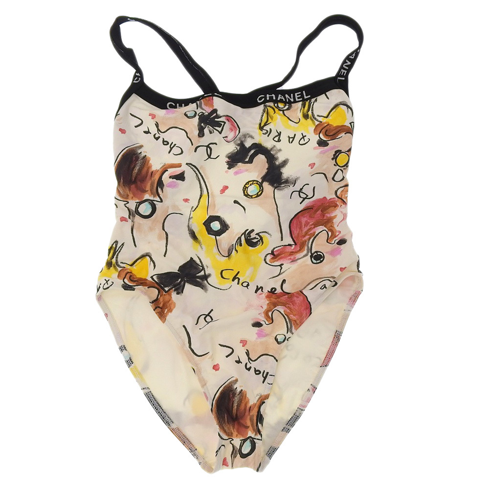 CHANEL シャネル ヴィンテージ 水着 ミニワンピース