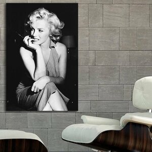 マリリン・モンロー 特大 ポスター 約150x100cm 海外 インテリア グッズ 絵 雑貨 写真 フォト アート 大判 大 Marilyn Monroe カフェ 2