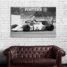 Ayrton Senna アイルトン・セナ 特大 ポスター 約150x100cm 海外 F1 インテリア グッズ 絵 雑貨 写真 フォト アート 大判 大 8_画像2