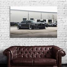 フォード・マスタング Ford Mustang 特大 ポスター 150x100cm アメ車 車 外車 インテリア グッズ 絵 雑貨 写真 フォト アート 大判 大 7_画像2