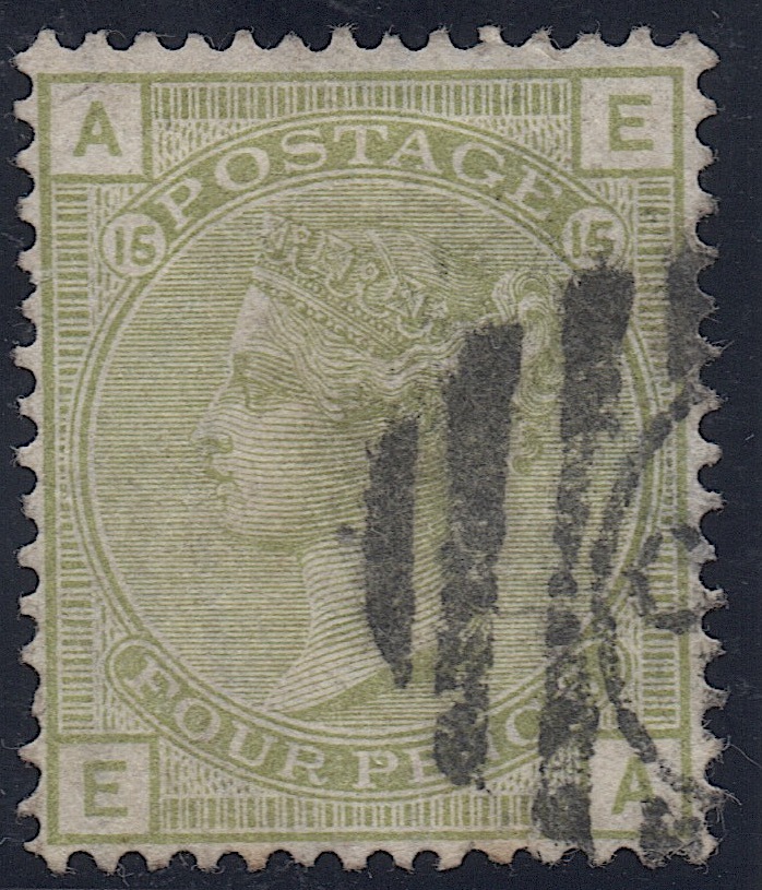私の宝***クラッシックイギリス切手・ヴィクトリア女王1867年 