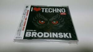 ●新品テクノ！I LOVE TECHNO 2014！BRODINSKIミックスCD！PLANETARY ASSAULT SYSTEMS ROBERT HOOD ADAM BEYER SPEEDY J