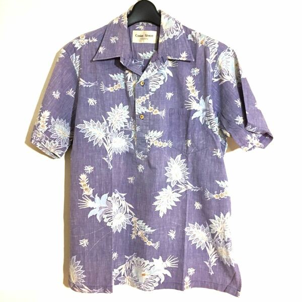 Cooke Street Honolulu；【美品】80's プルオーバーアロハ Size L