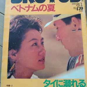 ▼ BRUTUS ブルータス 1985 no.116 ベトナムの夏 東南アジア 浅葉克己 栗本慎一郎 タイに溺れる 宮武外骨 滑稽新聞 SSDT 万沢康夫 古BR ②y