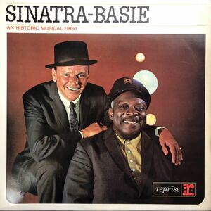 U LP ペラジャケ Sinatra-Basie シナトラ・ミーツ・ベイシー 三色レーベル jazz ジャズ レコード 5点以上落札で送料無料