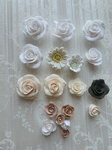 *. flower flower rose rose rose material raw materials handicrafts handmade hand made 