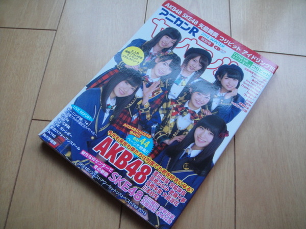 ◆ アニカンR ヤンヤン 特別号 2014年冬 AKB48SKEHKT矢島舞美つりビット東京女子流渡辺麻友アイドリングさくら学院GEM武藤彩未palet ◆