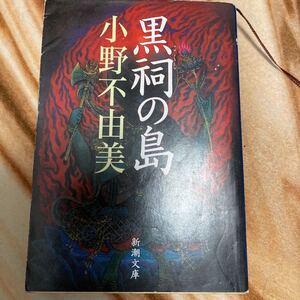 【新潮文庫 黒祠の島 小野不由美】十二国記 ゴーストハント 屍鬼 ホラー小説 ジャパニーズホラー 綾辻行人 京極夏彦 文庫本