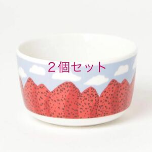 marimekko マンシッカヴォレット ボウル 250ml MANSIKKA イチゴ 苺 いちご 食器 キッチン マリメッコ マンシッカ