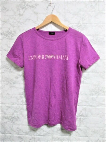 ☆EMPORIO ARMANI エンポリオアルマーニ ロゴ Tシャツ/半袖/メンズ/S