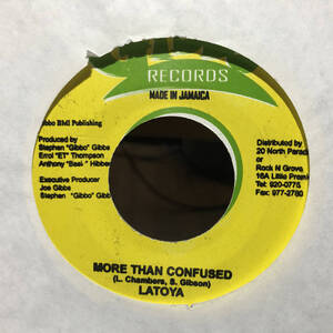 送料無料7in★J R Kelly / Latoya - The More I See Her / More Than Confused