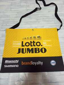 支給品　サコッシュ　ロットユンボLotto NL Jumbo サイクルジャージ　　SHIMANO　シマノ　Bianchi ビアンキ　ユンボヴィスマJumbo visma