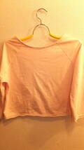 ★Cinema Club★Ladies tops Size L　シネマクラブレディーストップス　サイズL　USED IN JAPAN うすピンク_画像7