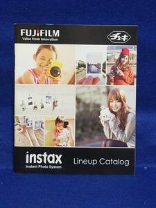 マニュアルのみの出品です　M3161　FUJIFILM チェキ　instax　ラインナップ　LineupCatalog　カメラはありません まとめ取引歓迎