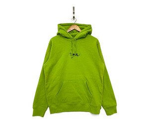 SUPREME シュプリーム Tag Logo Hooded Sweatshirt スウェットパーカー ライムグリーン サイズM 正規品 N80/24778